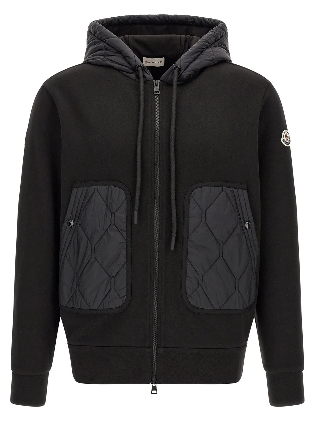 Moncler Black Polyamide Cardigan