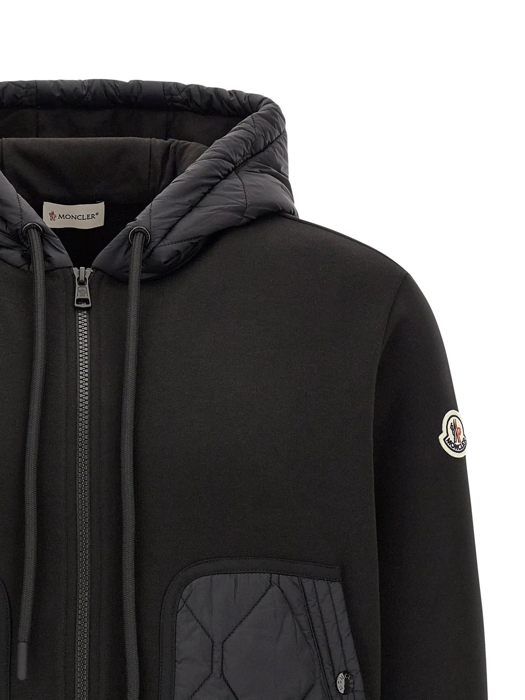 Moncler Black Polyamide Cardigan