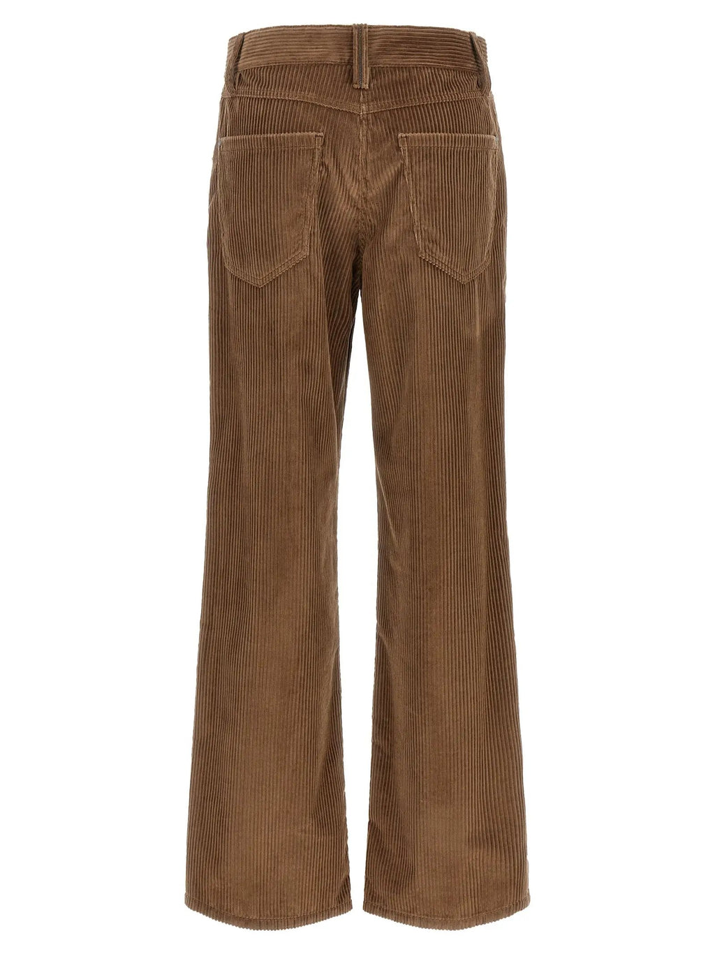 Brunello Cucinelli Brown Cotton Casual Pants
