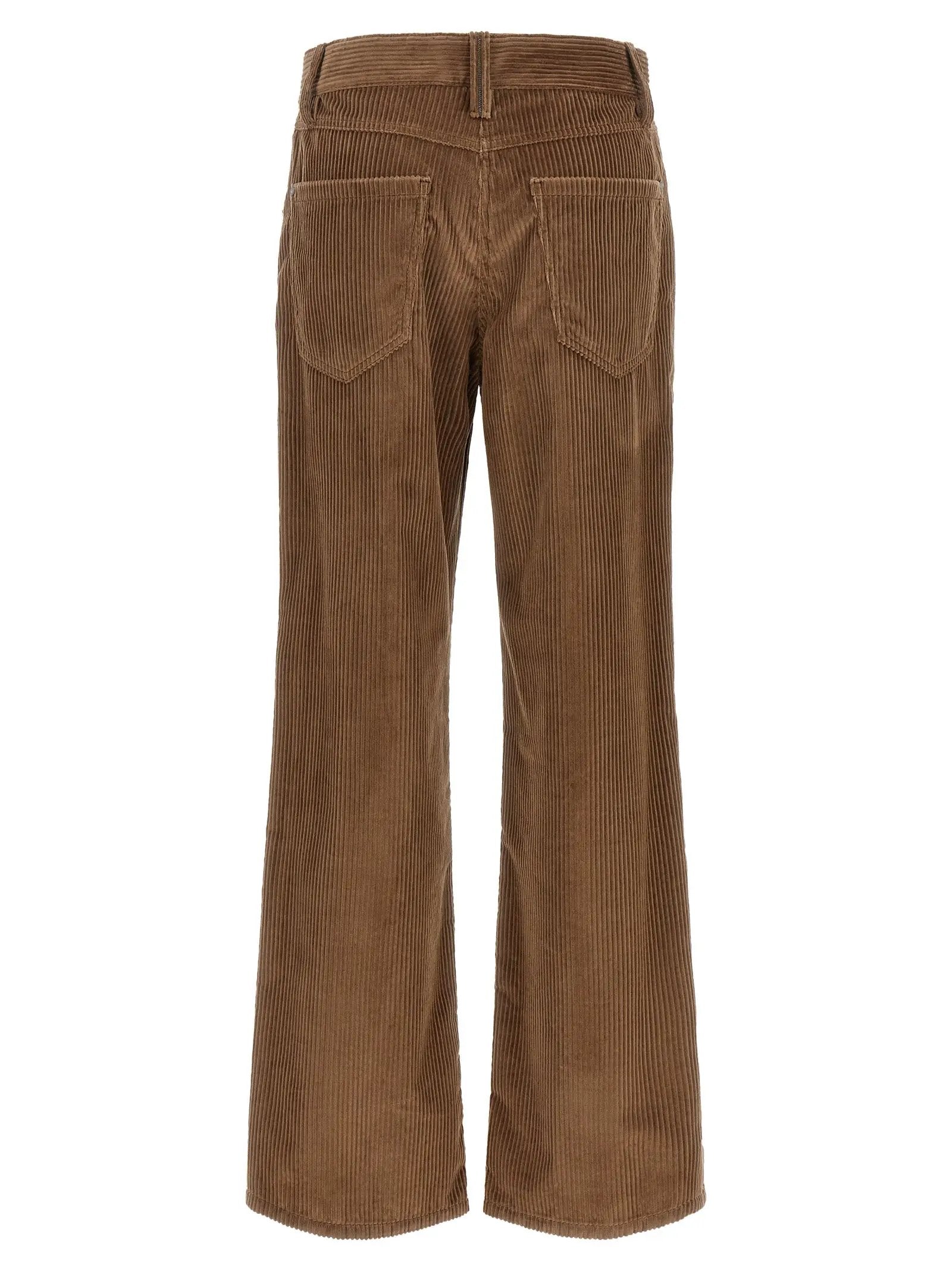 Brunello Cucinelli Brown Cotton Casual Pants