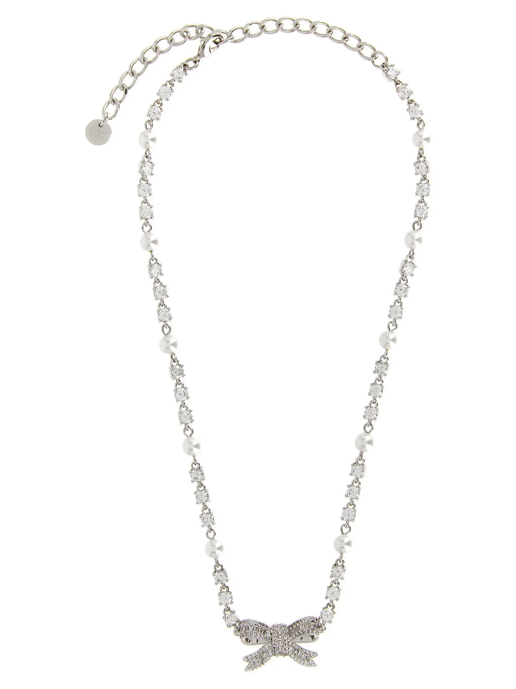 Self-Portrait Silver Brass Necklace