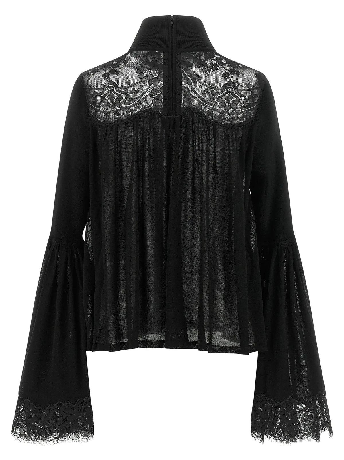 Zimmermann Black Lyocell Blouse