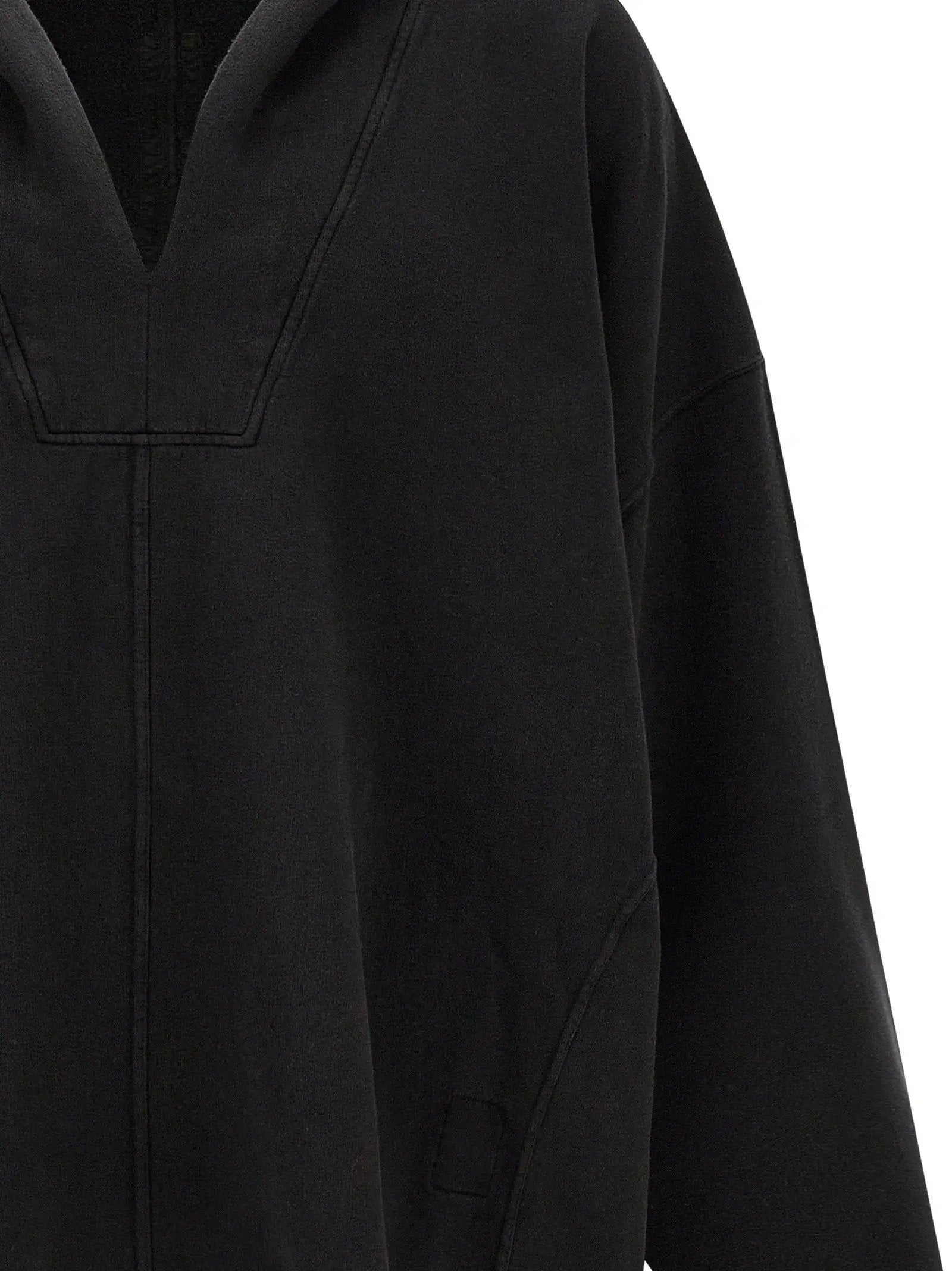 DRKSHDW Black Cotton Sweatshirt