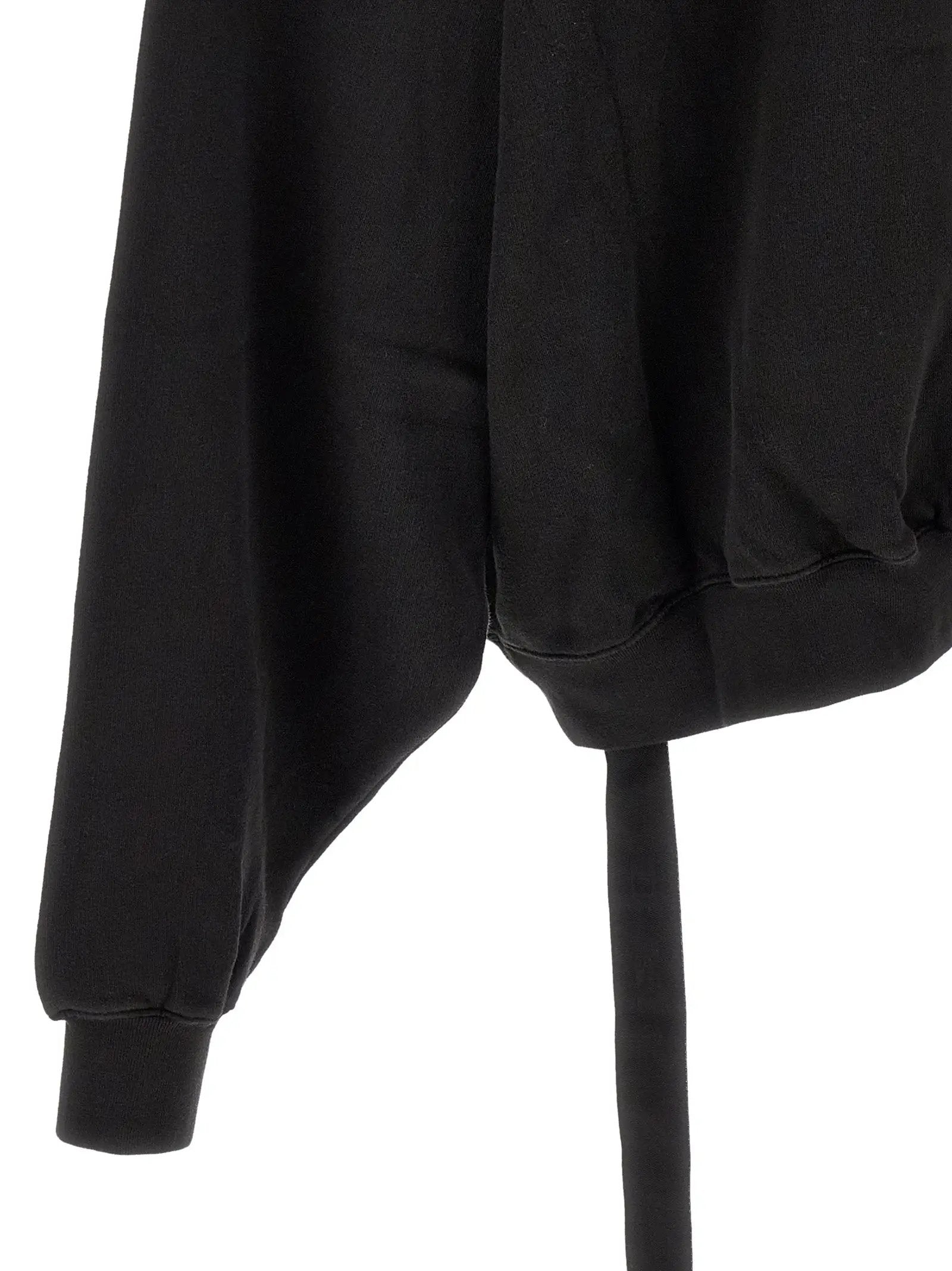 DRKSHDW Black Cotton Sweatshirt