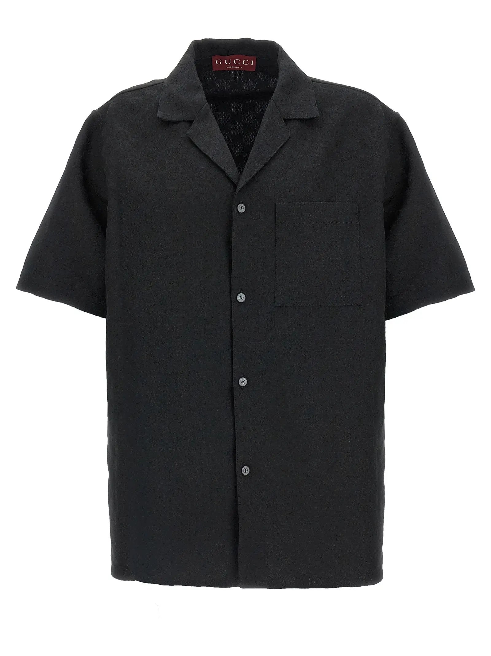 Gucci Black Linen Blouse