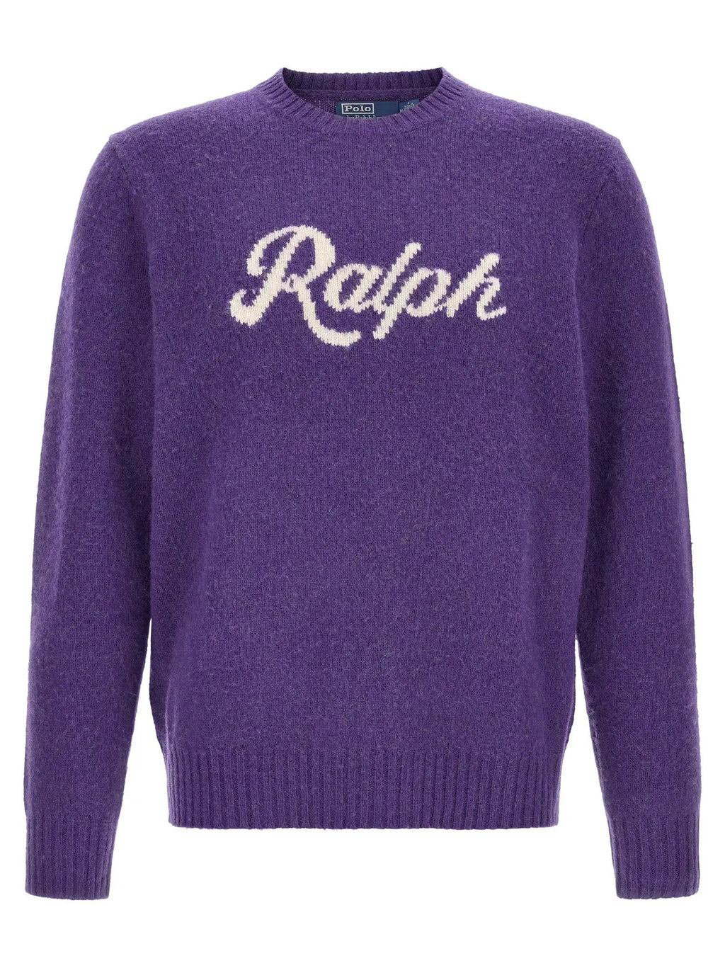 Polo Ralph Lauren Purple Wool Cardigan