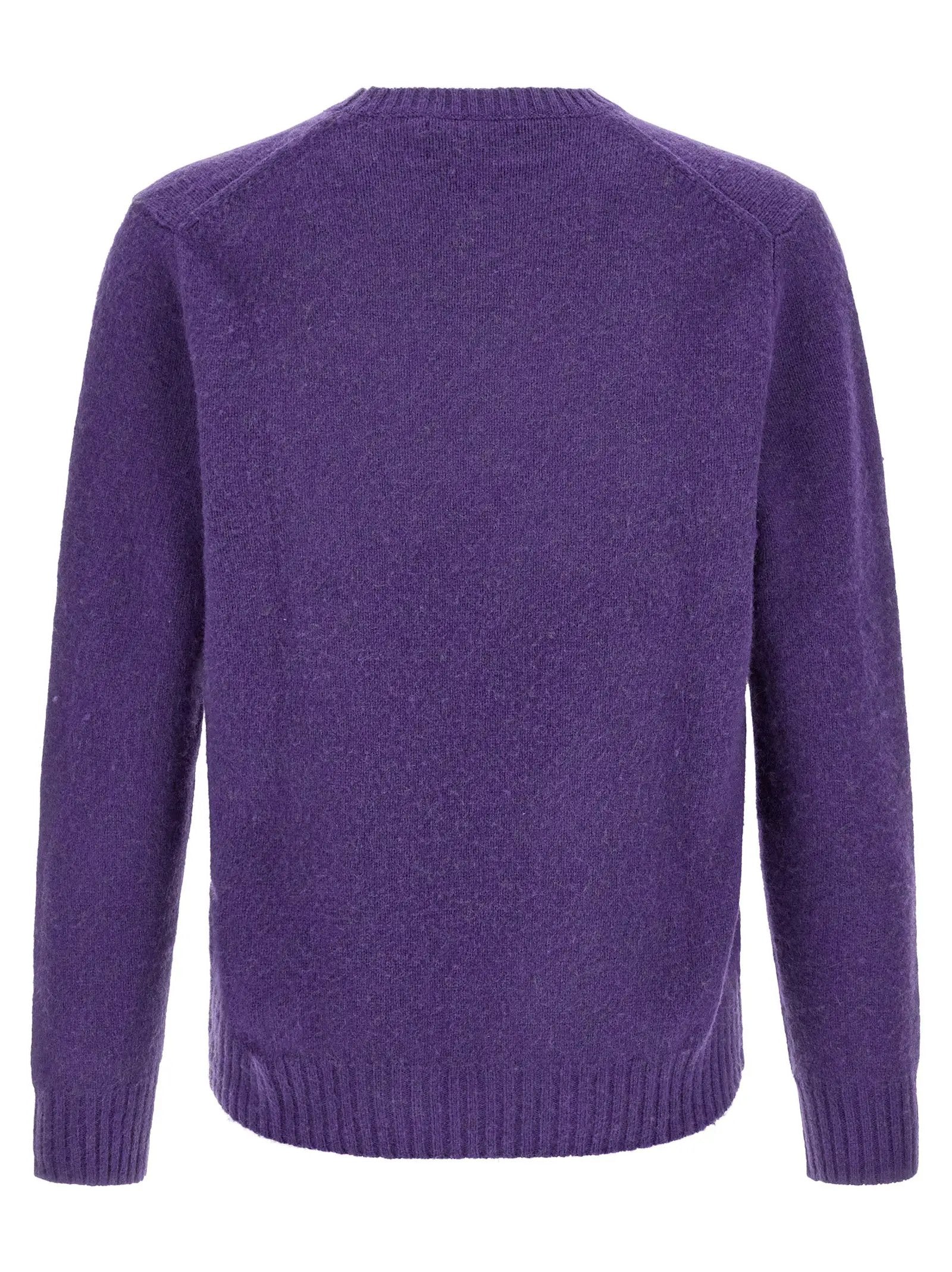 Polo Ralph Lauren Purple Wool Cardigan