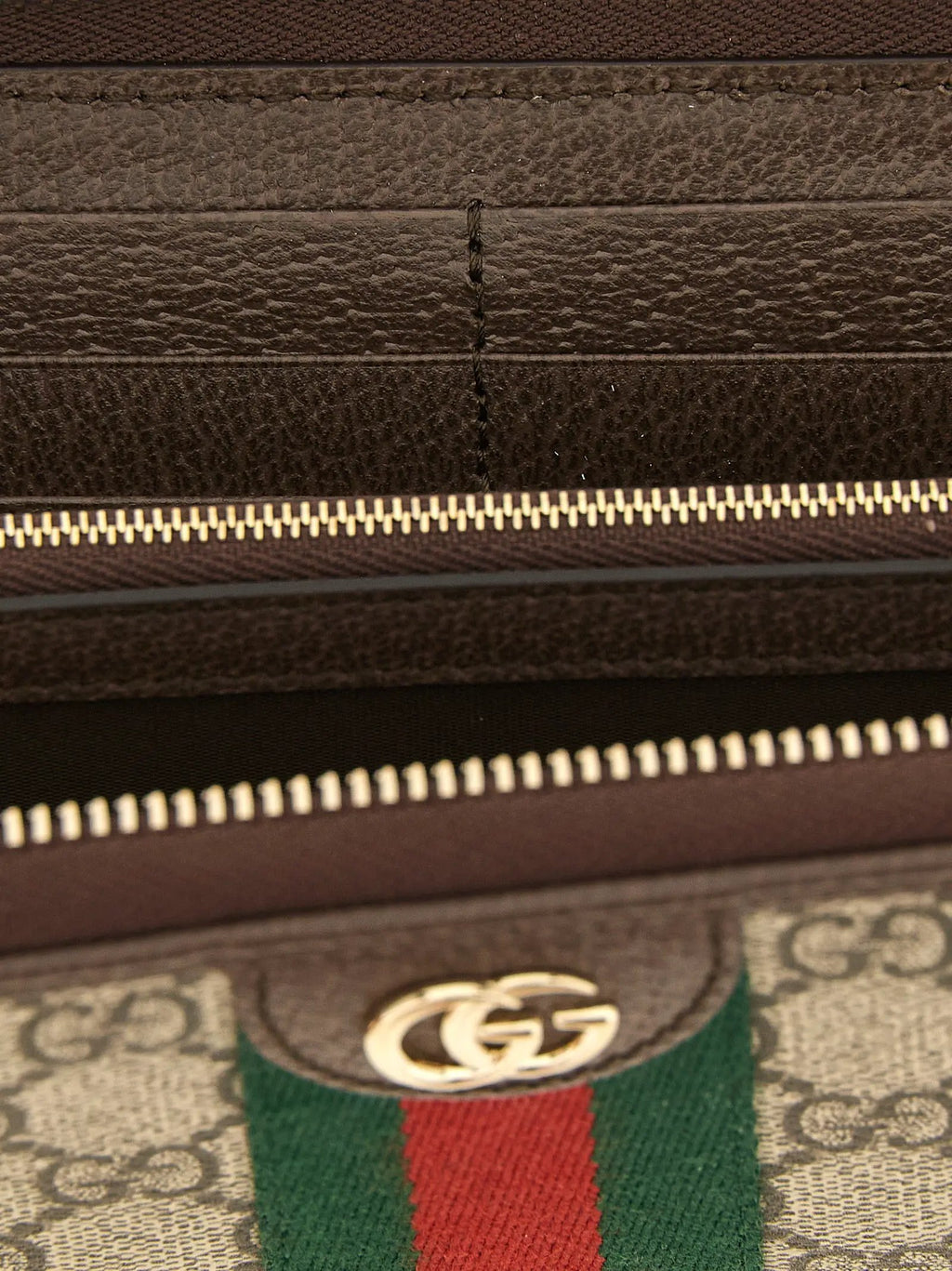 Gucci Brown Polyethylene Cardholder