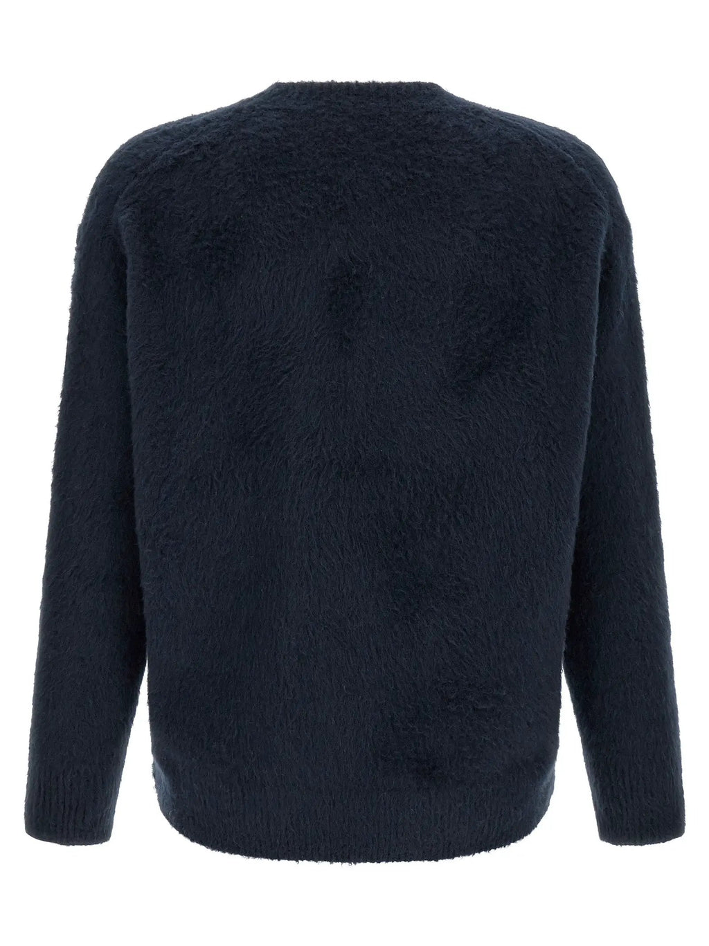 Roberto Collina Blue Cotton Cardigan