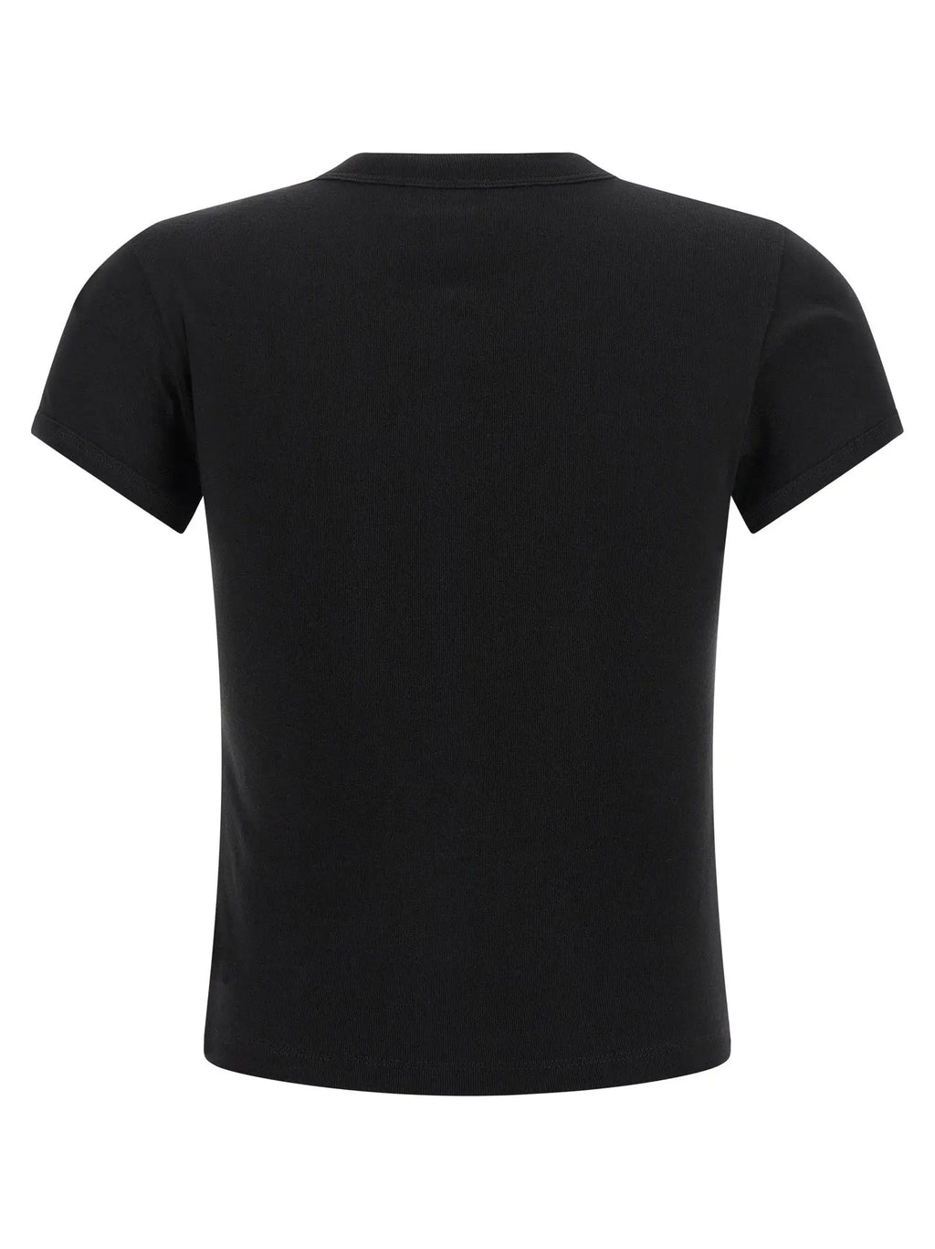 Saint Laurent Saint Laurent Black Cotton T-Shirt