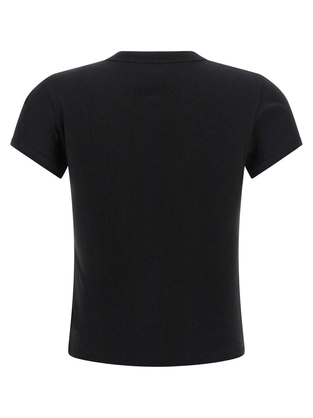 Saint Laurent Saint Laurent Black Cotton T-Shirt