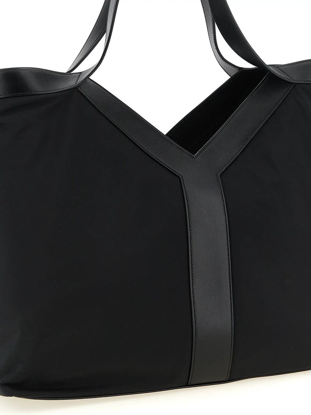Saint Laurent Saint Laurent Black Calfskin Tote Bag