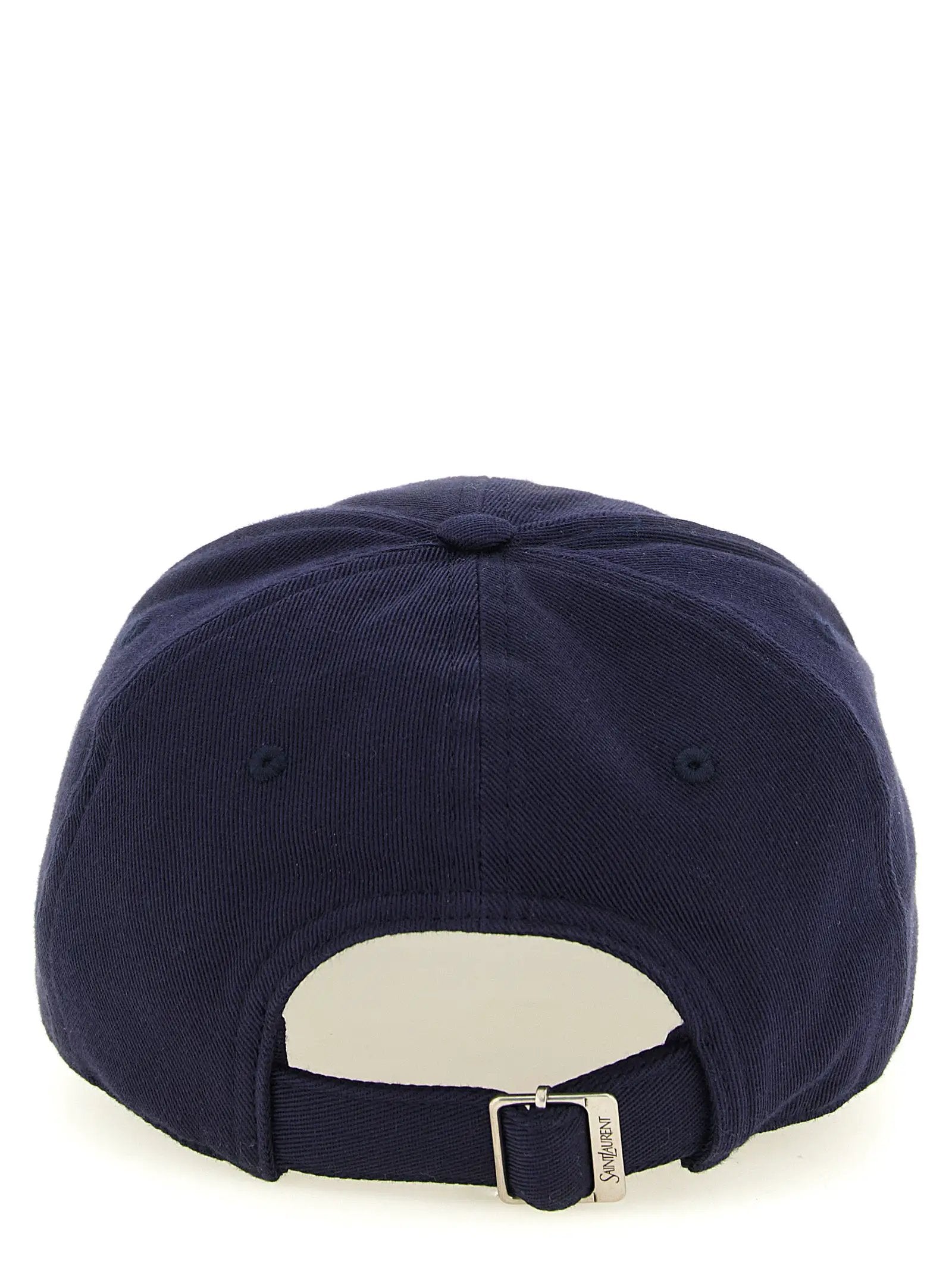 Saint Laurent Blue Cotton Cap (Baseball Hat)