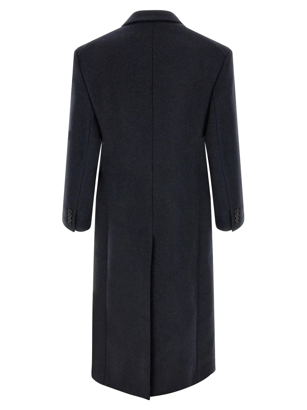 Saint Laurent Saint Laurent Blue Wool Coat