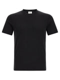 Saint Laurent Black Cotton T-Shirt