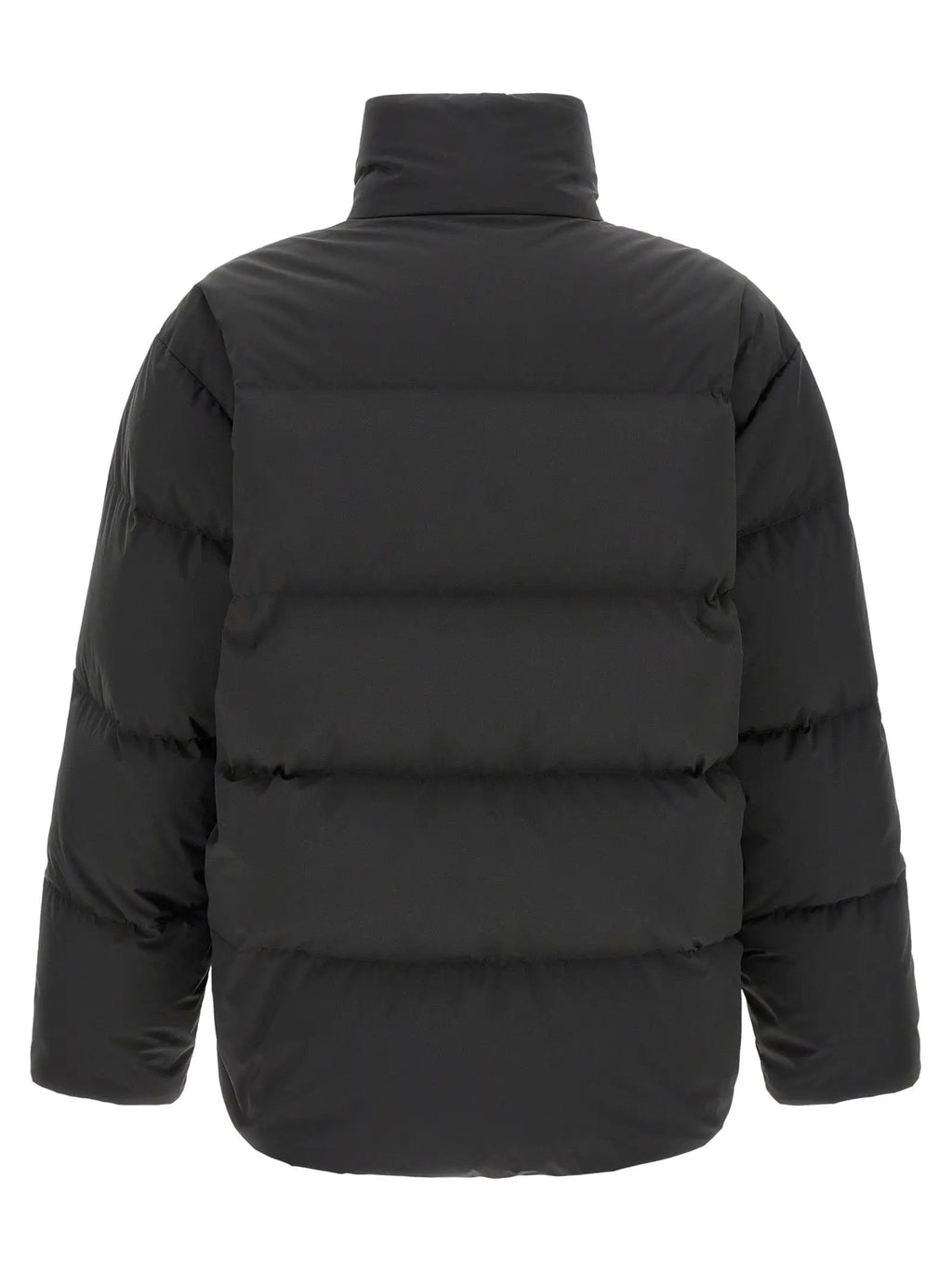 Saint Laurent Black Polyester Full-Length Jacket
