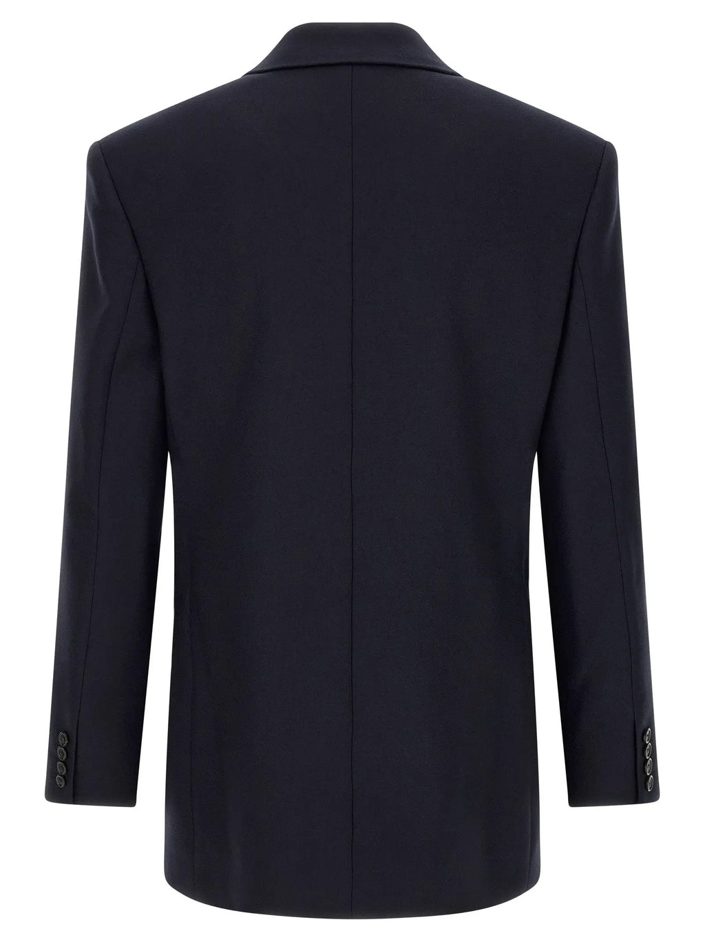 Saint Laurent Blue Wool Blazer