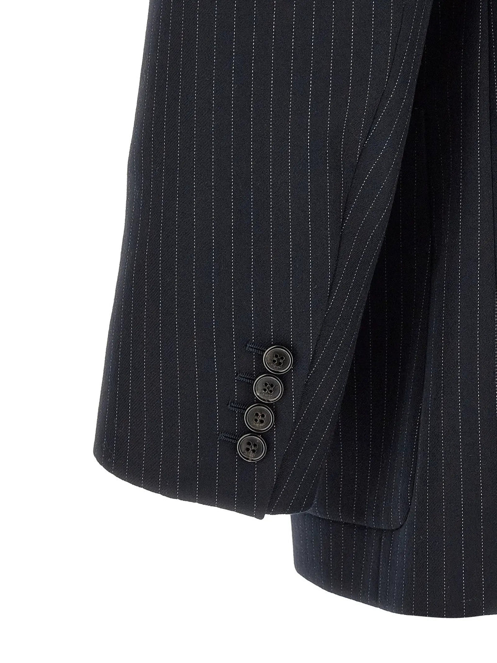 Saint Laurent Blue Wool Blazer