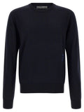 Dolce & Gabbana Blue Virgin Wool Cardigan