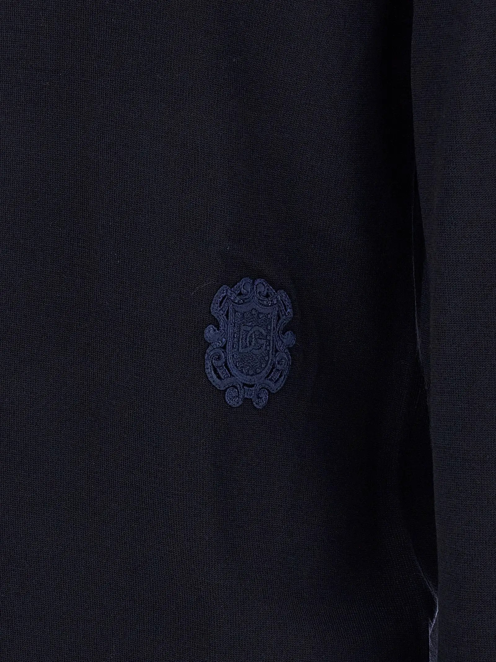 Dolce & Gabbana Blue Virgin Wool Cardigan
