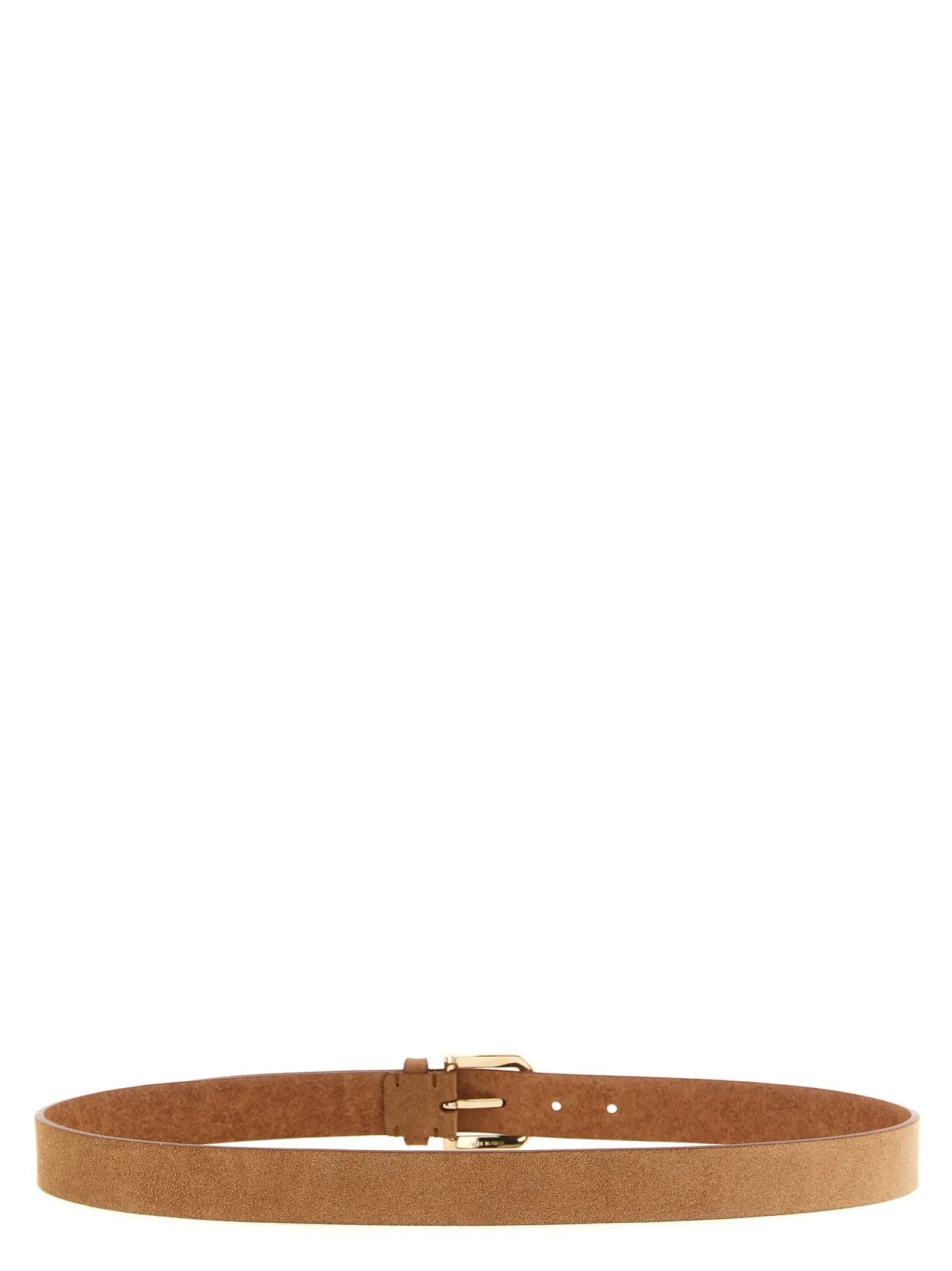 Brunello Cucinelli Brown Bull Skin Regular Belt