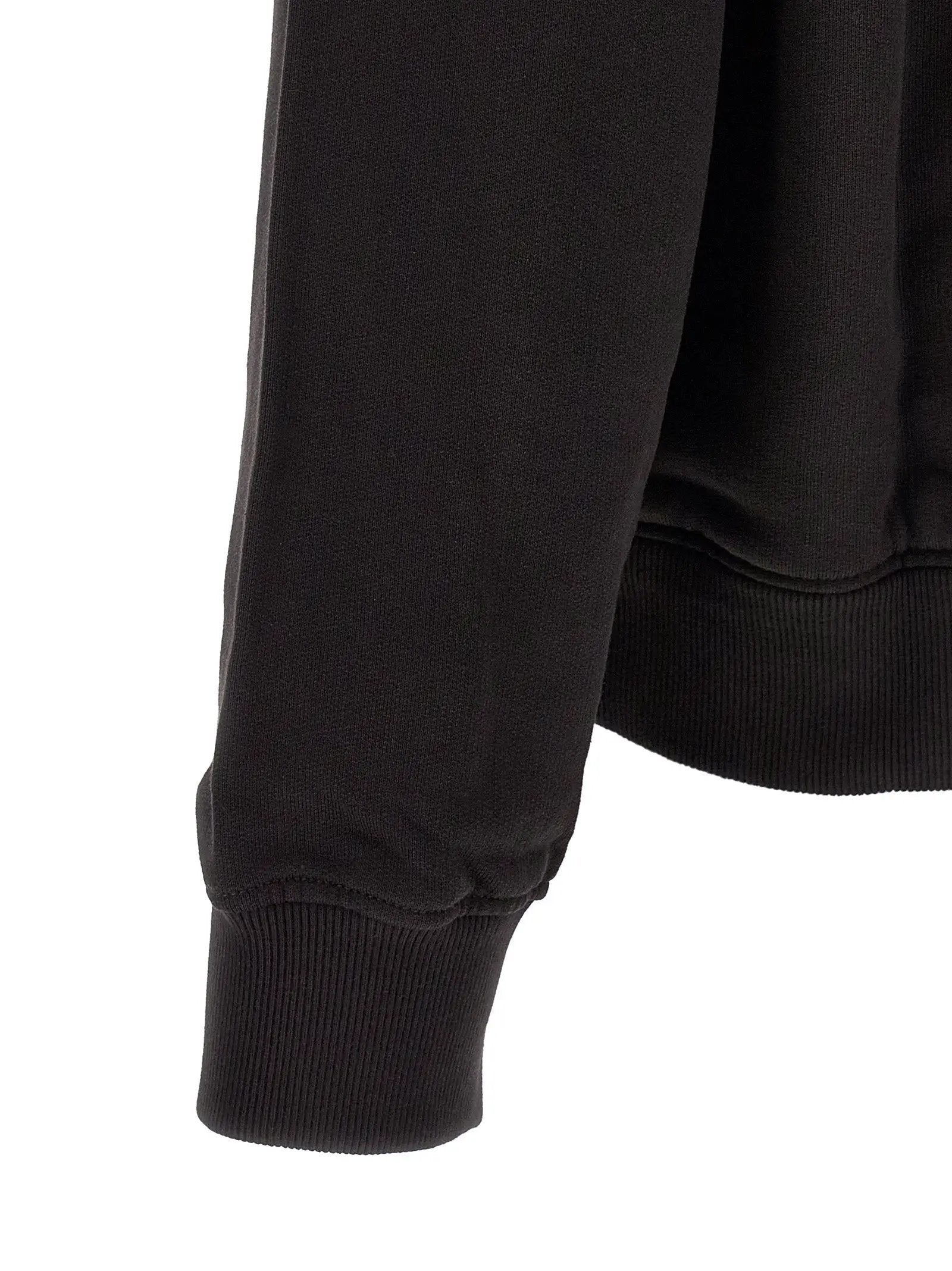 Dolce & Gabbana Black Cotton Sweatshirt
