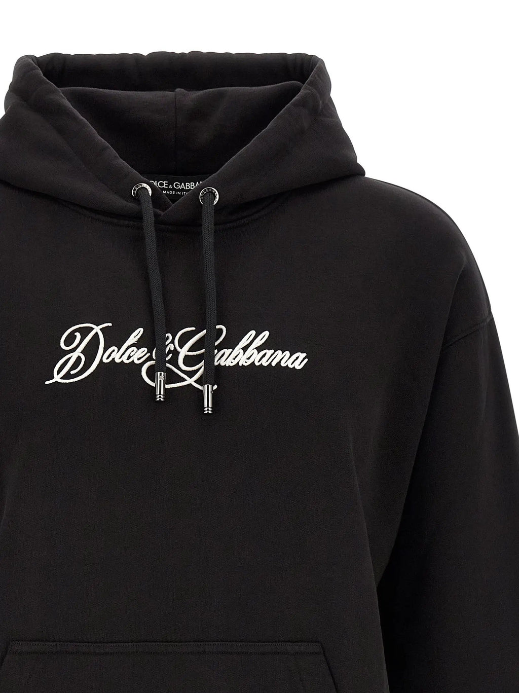 Dolce & Gabbana Black Cotton Sweatshirt