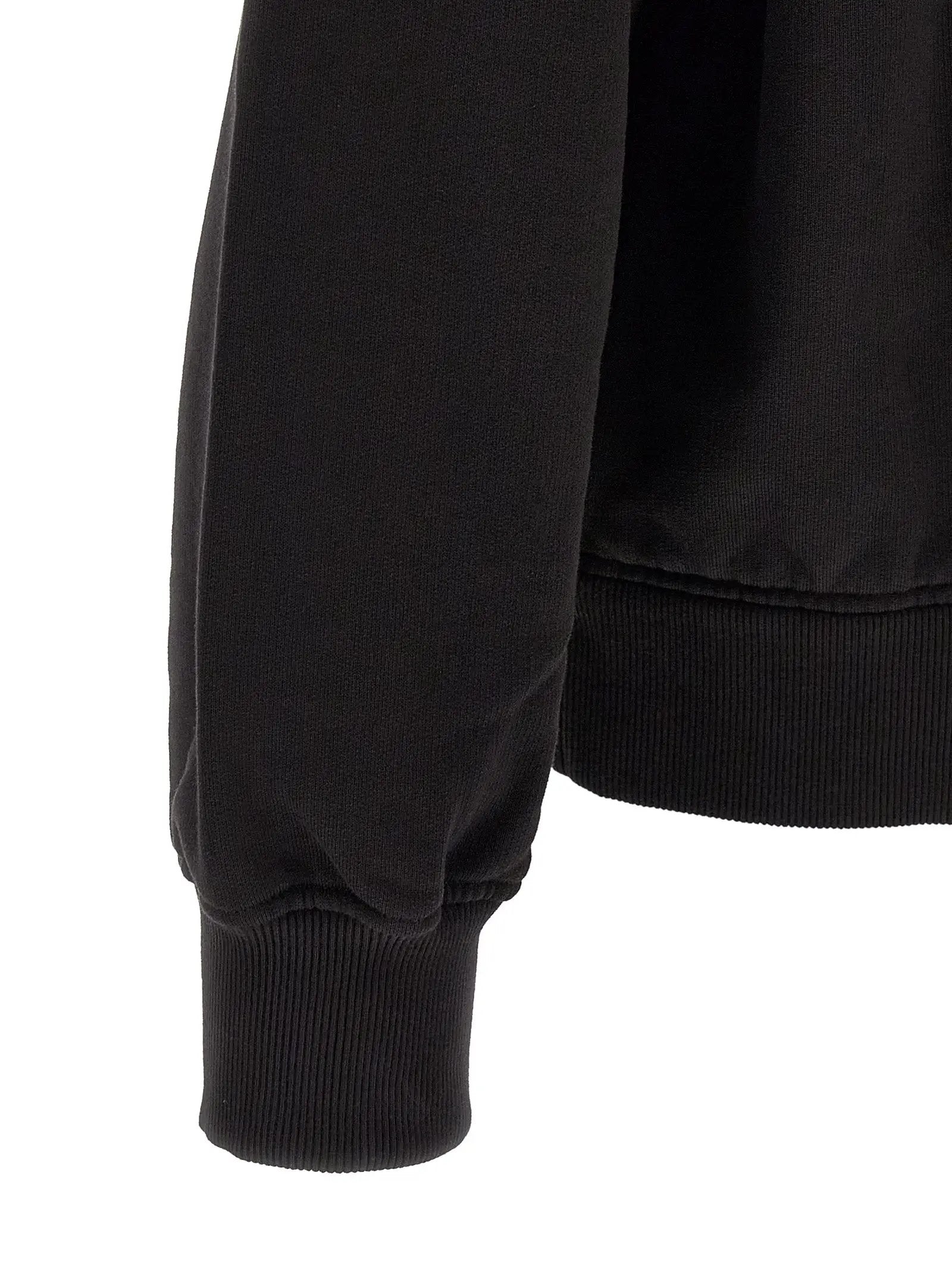 Dolce & Gabbana Black Cotton Sweatshirt