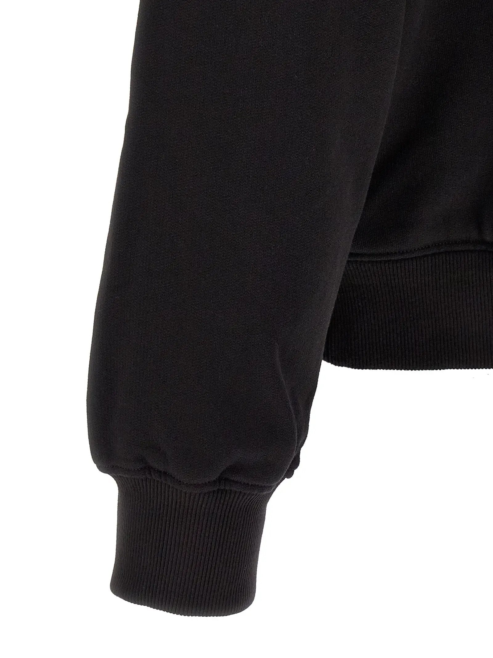 Dolce & Gabbana Black Cotton Sweatshirt