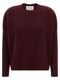 BE YOU Bordeaux Cashmere Cardigan