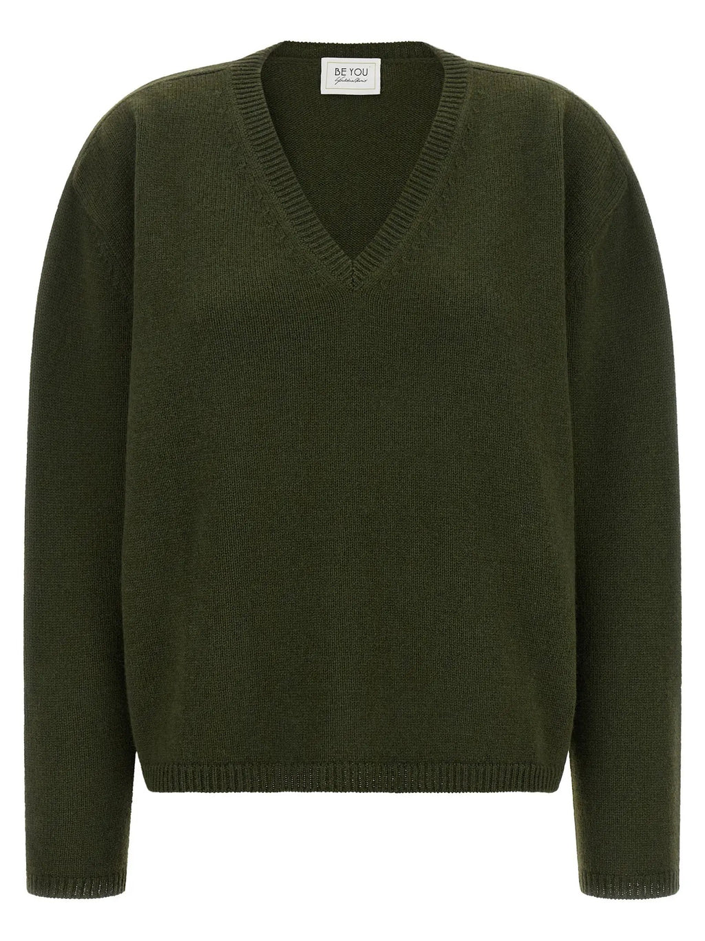 BE YOU Bicolor Cashmere Cardigan