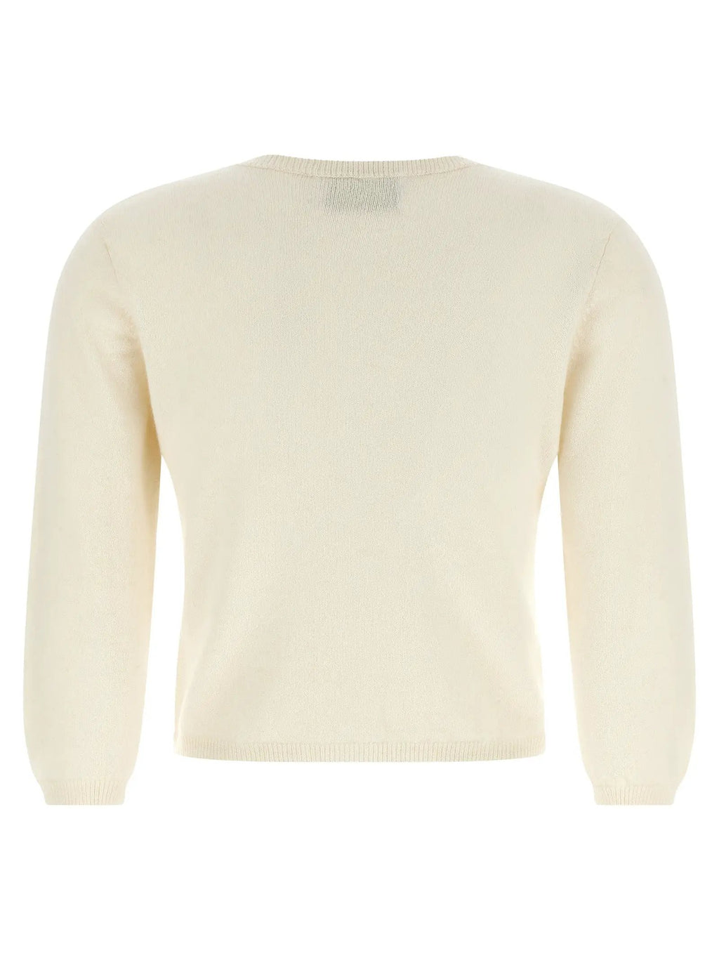BE YOU White Cashmere Cardigan