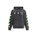 Off-White Gray Cotton Sweatshirt
