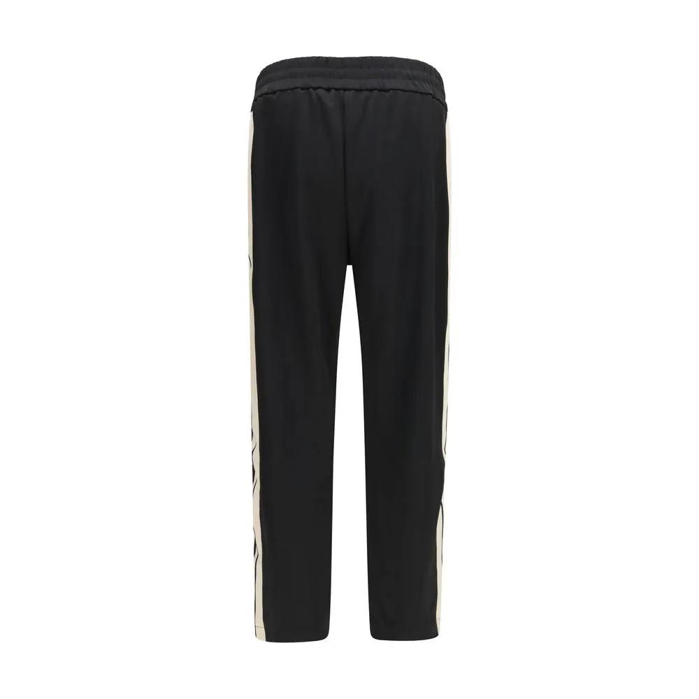 Palm Angels Palm Angels Black Polyester Joggers (Workout Pants)