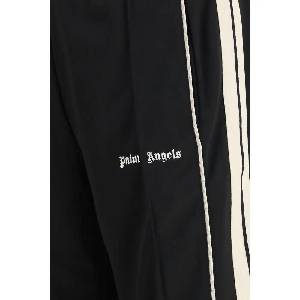 Palm Angels Palm Angels Black Polyester Joggers (Workout Pants)