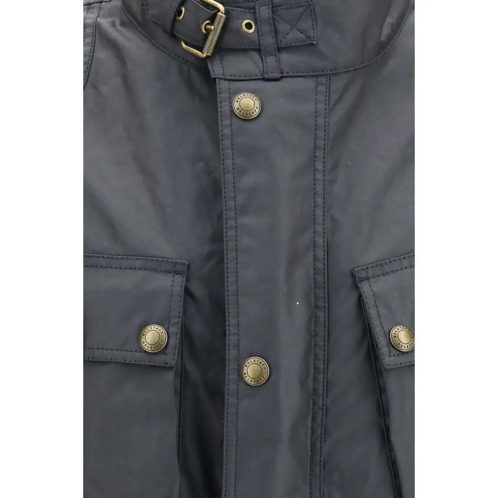 Belstaff Belstaff Blue Cotton Shell Jacket