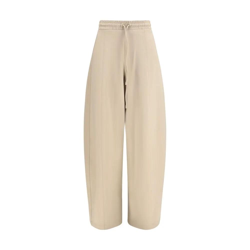 Max Mara Max Mara Beige Polyamide Athletic Pants