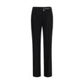 Max Mara Black Viscose Casual Pants