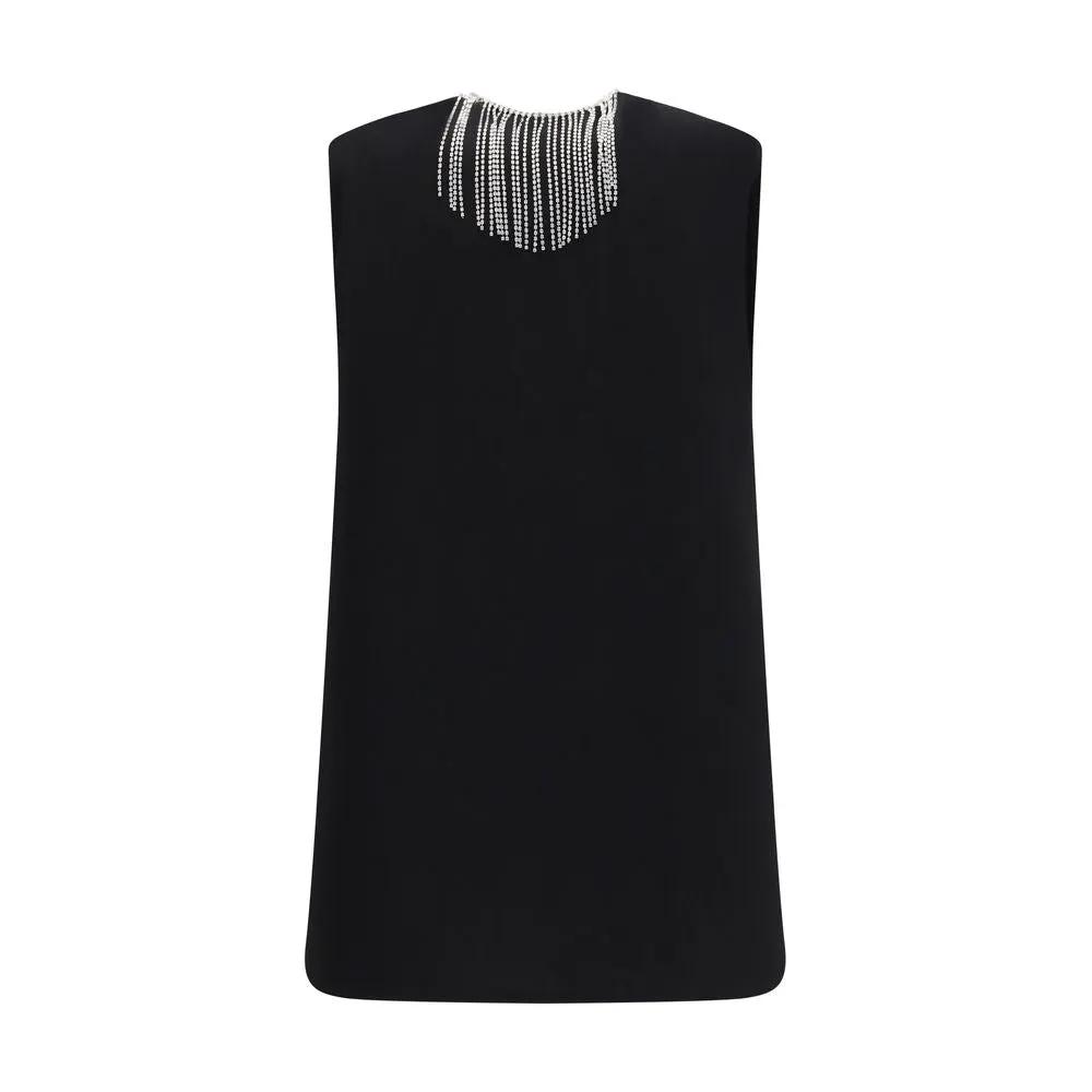 Max Mara Black Polyester Shirt