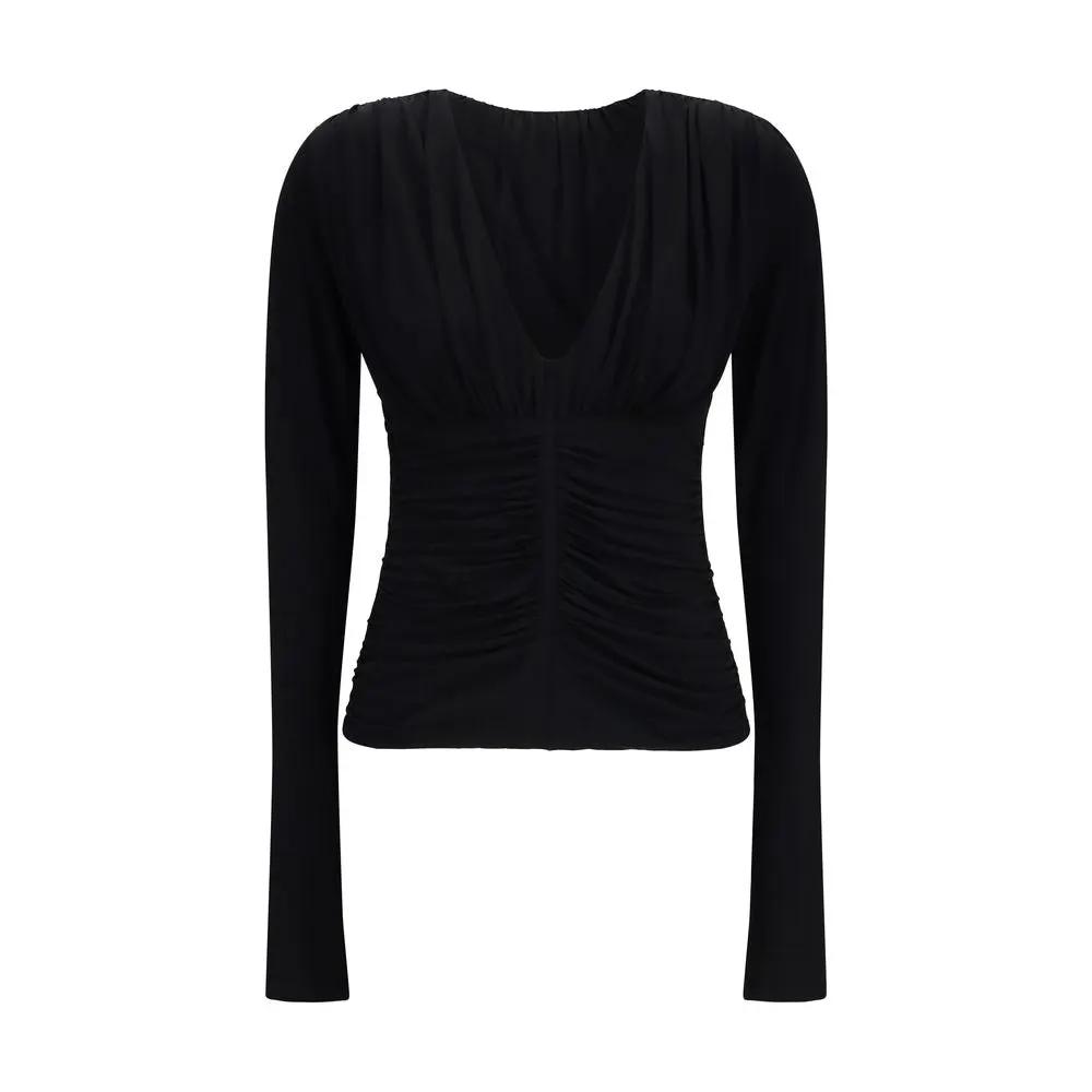 Chemise Max Mara noire en viscose