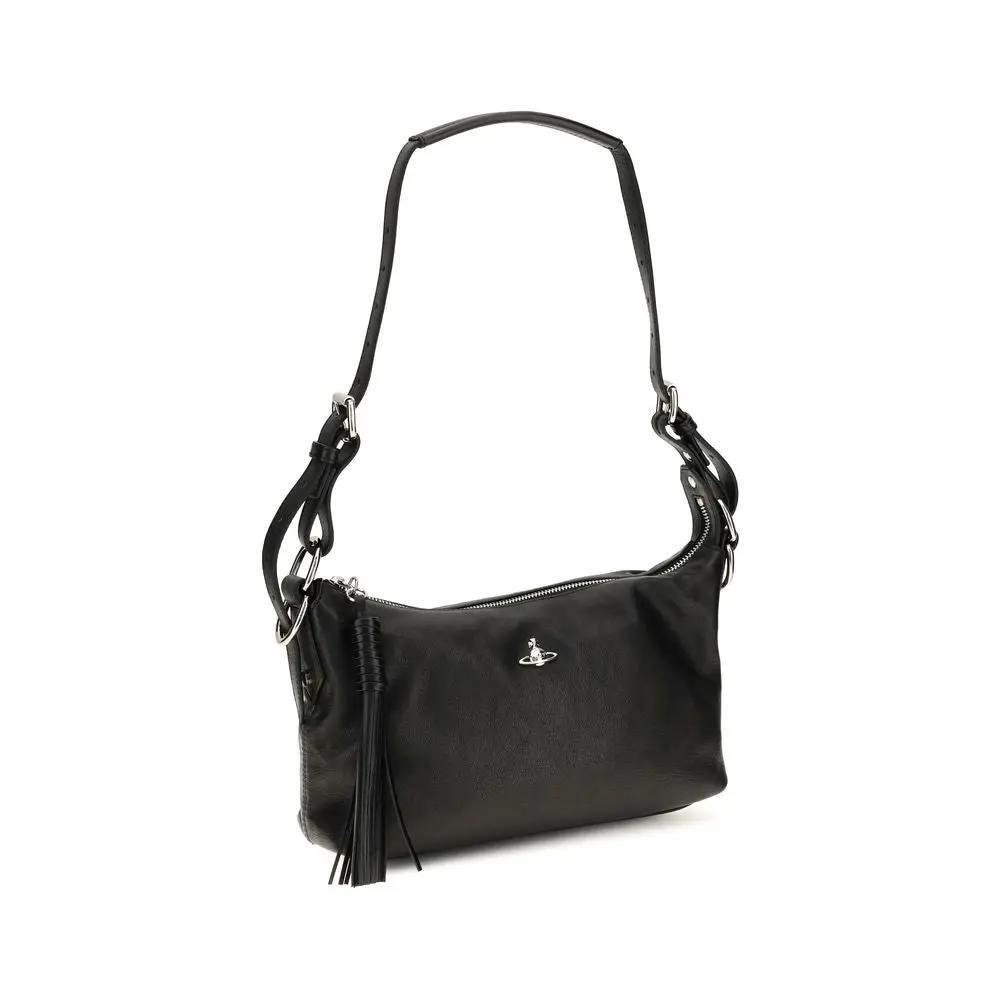 Vivienne Westwood Vivienne Westwood Black Lambskin Handbag