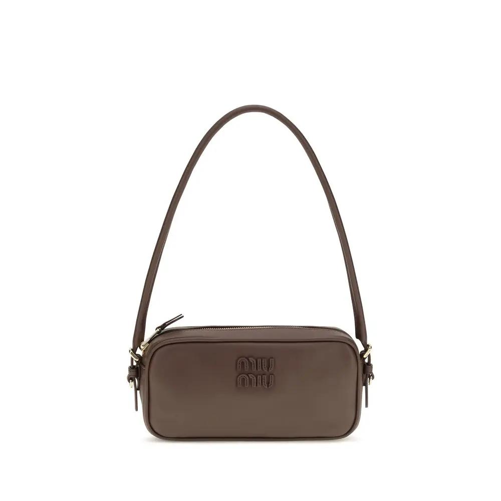 Miu Miu Brown Calf Leather Bos Taurus Wallet