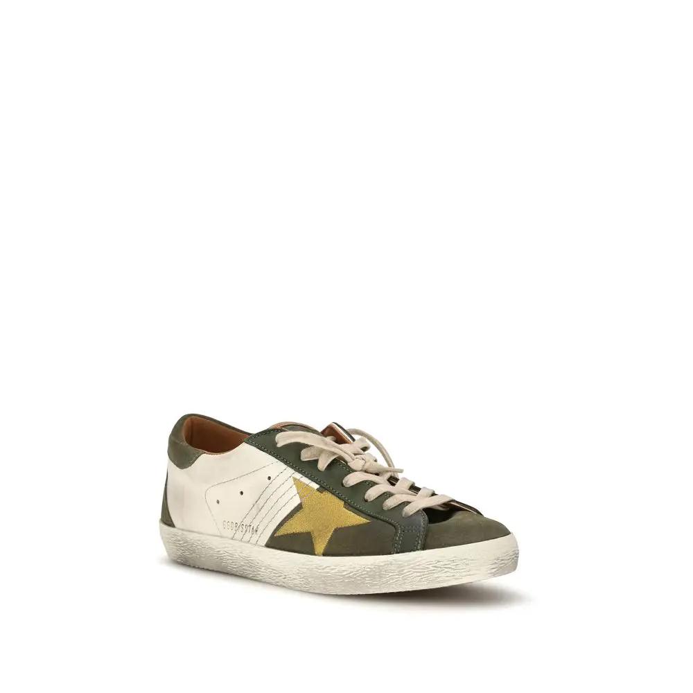Golden Goose Golden Goose Bicolor Calf Leather Bos Taurus Sneakers