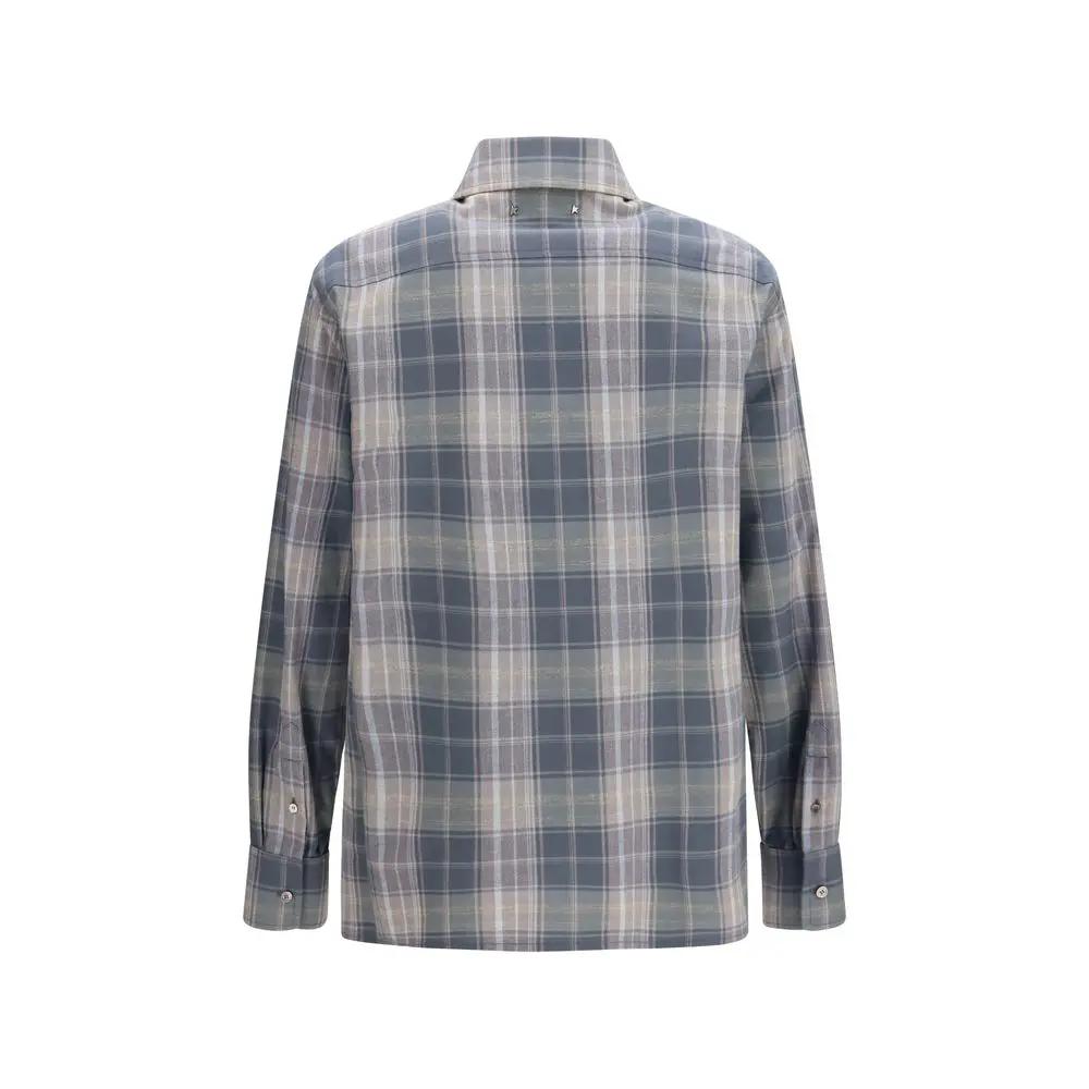 Golden Goose Golden Goose Multicolor Cotton Pattern Shirt