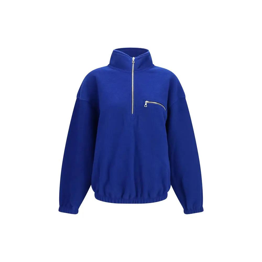 RIER RIER Blue Wool Oves Aries Sweatshirt