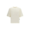 Palm Angels Palm Angels Beige Cotton T-Shirt