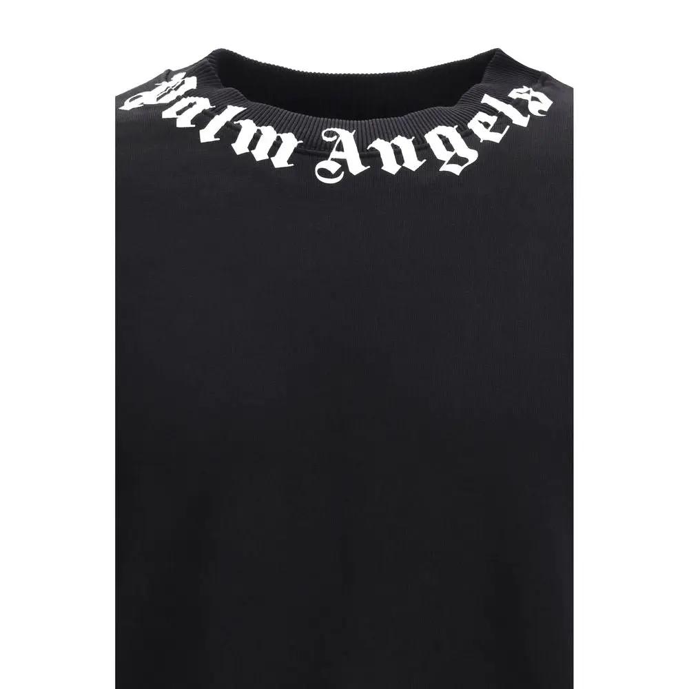 Palm Angels Palm Angels Black Cotton Sweatshirt