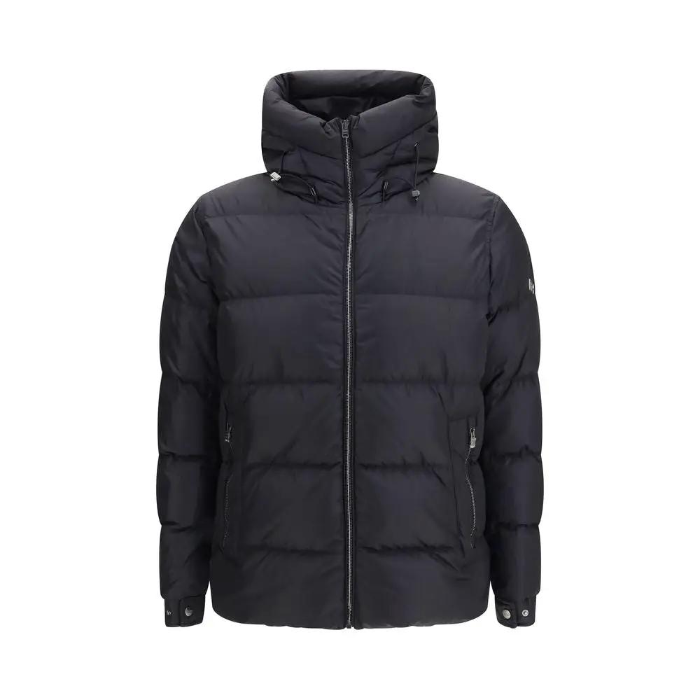 Herno Black Goose Down Shell Jacket