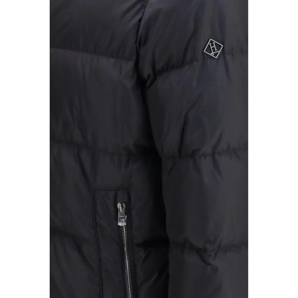 Herno Black Goose Down Shell Jacket