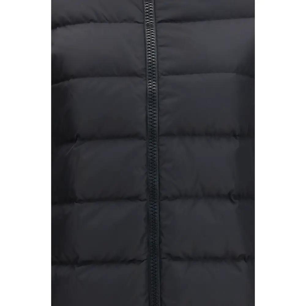 Herno Herno Black Polyester Full-Length Jacket